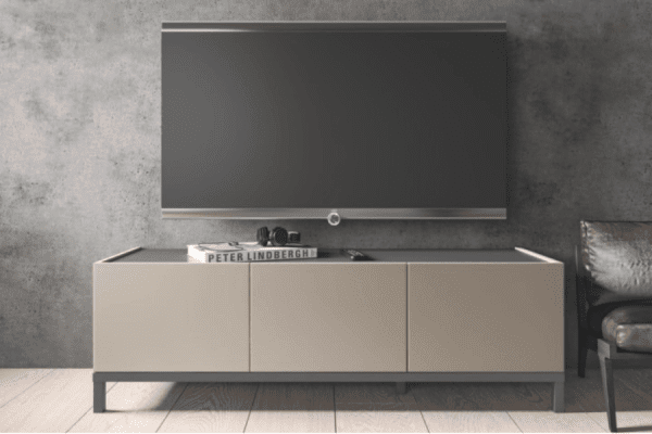 Modern Hand Crafted Italian TV Stand by Status