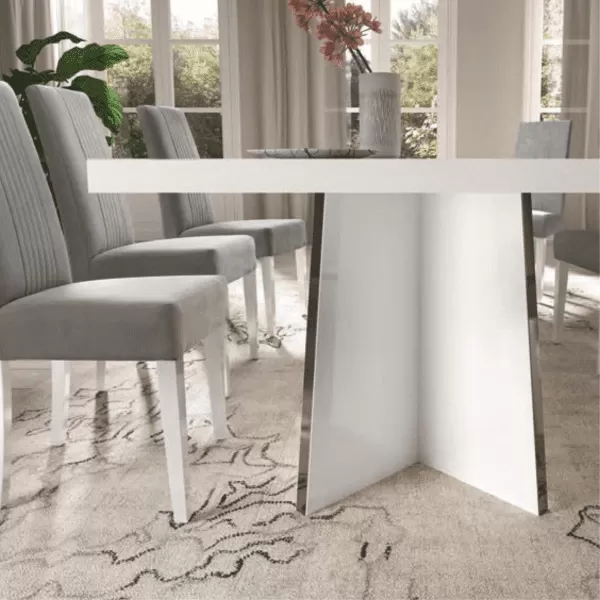 Hand Crafted Modern Italian Dining Table by Status