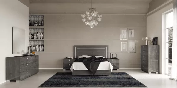 Modern Elegant Italian Bed By Status