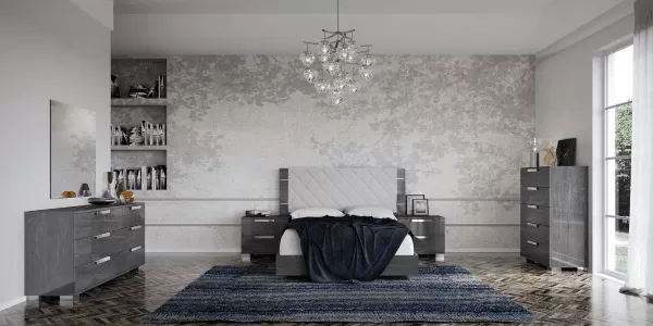 Beautiful Modern Italian Bed By Status