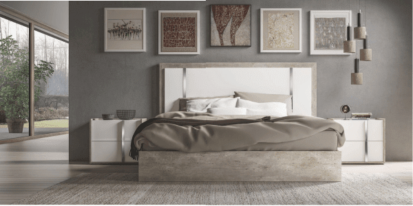 Elegant Modern Italy Bed by status