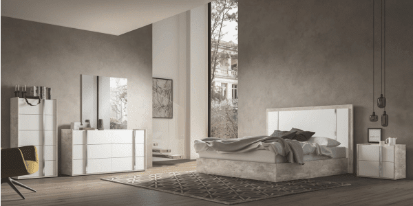 Elegant Modern Italian Bed by status