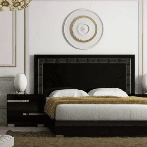 Volare Modern Italian Bed, by Status