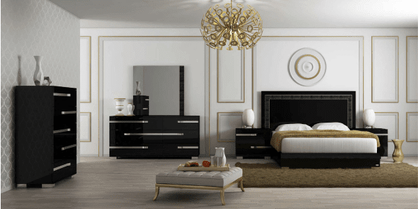 Modern Beautiful Italian Bed by Status