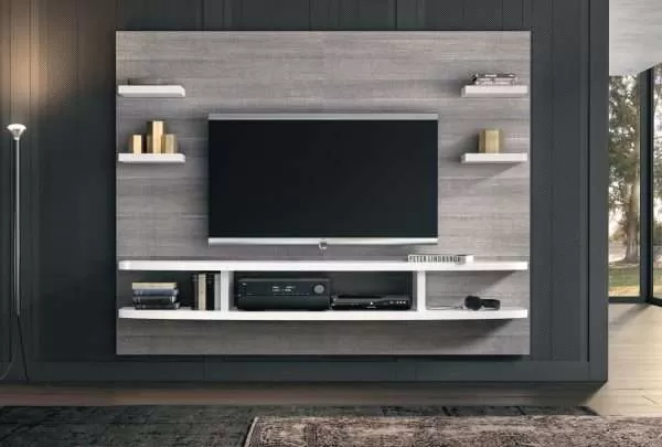 Modern Italian Hand crafted Wall Unit by Status