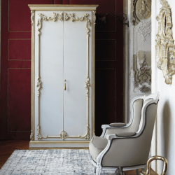 Hand crafted 2 Doors wardrobe by Silik