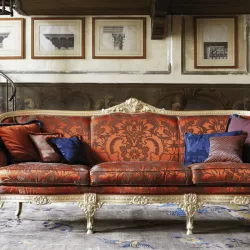 Luxury Classic 3 Seater Sofa by silik