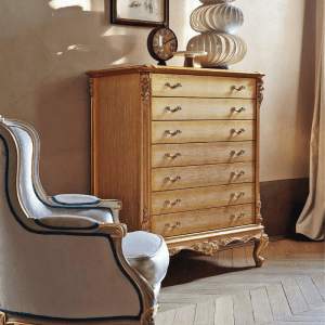 Hand Made Chest of 7 drawers by Silik