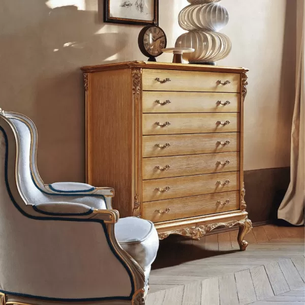 Chest of 7 Drawers, Calipso Collection, by Silik