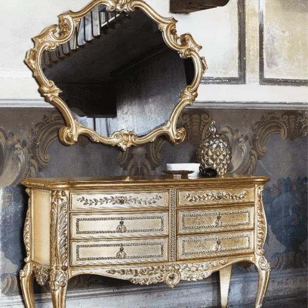 Chest of Drawers with Mirror, Vesta Collection, by Silik