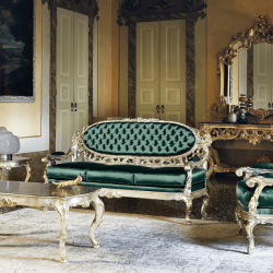 Italy Hand carved 3 Seater Sofa by Sillik