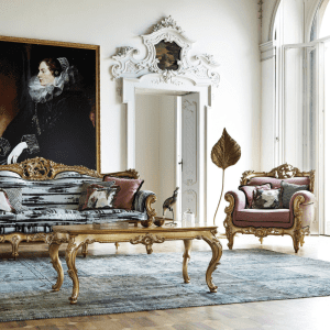 Luxury Modern Rectangular table by Silk