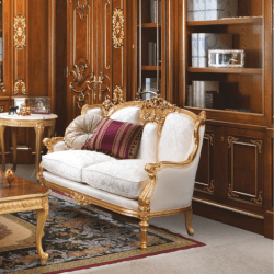 Hand crafted Italy 2 seats sofa