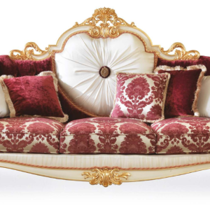 Classic Golden Italian Sofa - Peonia Collection