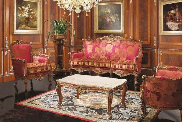 Luxurious Italy 3 seats Sofa