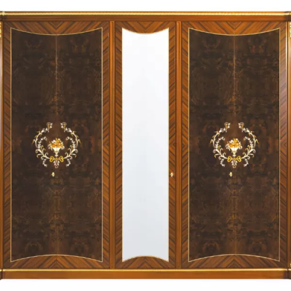 5 Doors Wardrobe, Noemi Collection, by Carlo Asnaghi