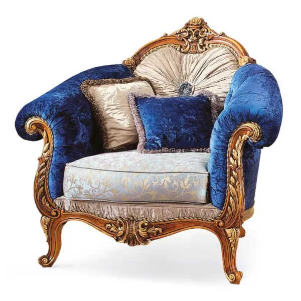 Armchair, Claire Collection, by Carlo Asnaghi