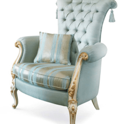 Luxurious Classic Italian Armchair - Clio Collection