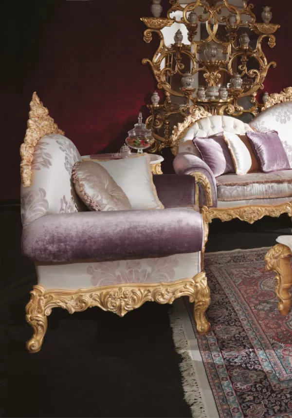 Best Elegant Italian Armchair - Crown Collection