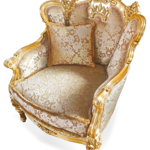 Best Golden Italian Armchair - Nettuno Collection
