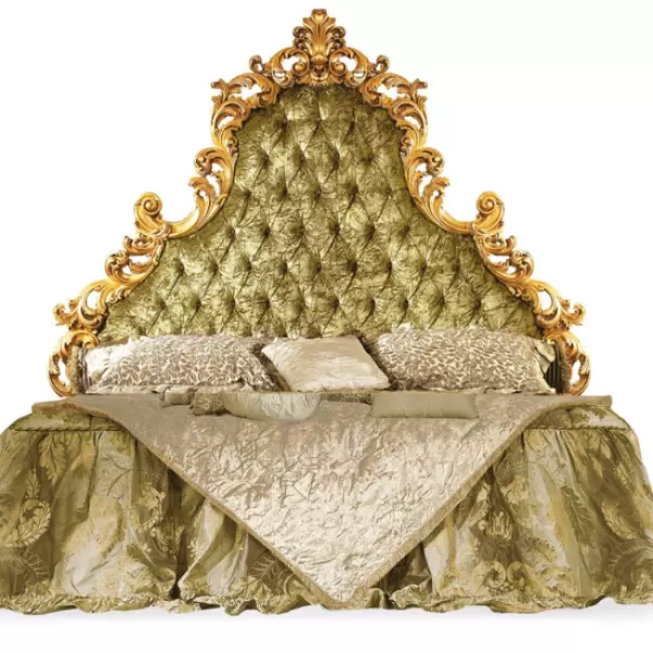 Bed with Headboard, Aida Collection, by Carlo Asnaghi