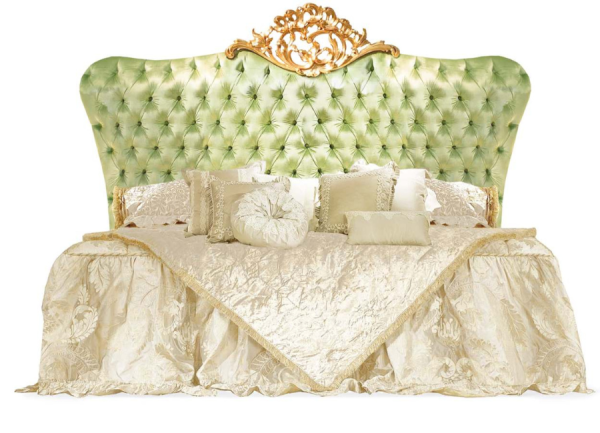 Beautiful Handcarved Italian Bed - Alice Collection