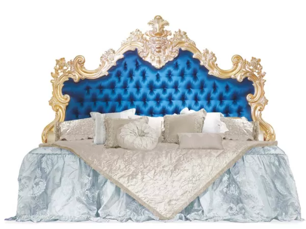 Beautiful Classic Wooden Bed - Dalia Collection