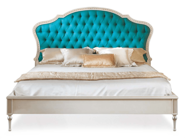 Beautiful Elegant Bed with Headboard - Lilly Collection
