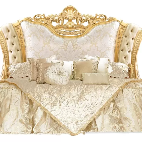 Bed with Headboard, Trianon Collection, by Carlo Asnaghi