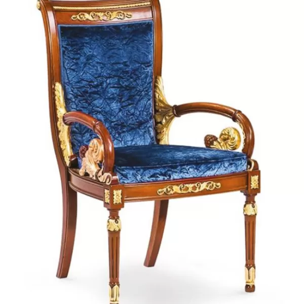 Guest armchair, Medea Collection, by Carlo Asnaghi