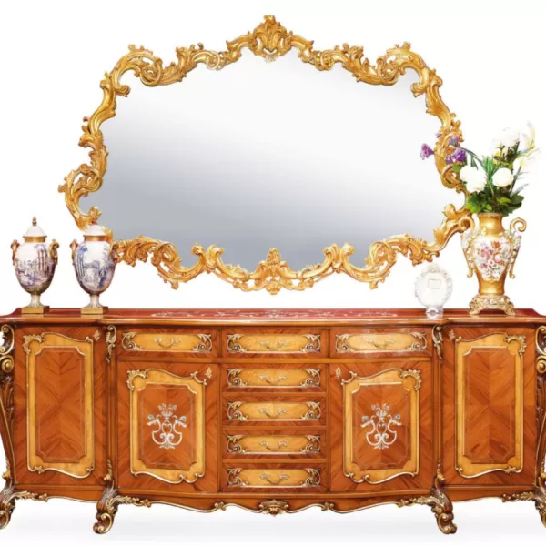 Mirror, Pearl Collection, by Carlo Asnaghi