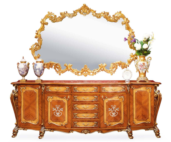 Beautiful Oval - Shaped Mirror - Pearl Collection