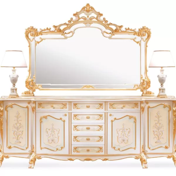 Mirror, Rubino Collection, by Carlo Asnaghi
