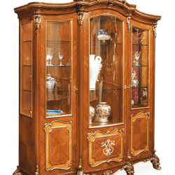 Classic Wooden Italian Vetrine - Pearl Collection