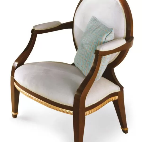 Armchair, Aurora Collection, by Carlo Asnaghi