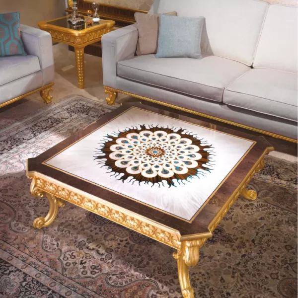 Central Table, Diamante Collection, by Carlo Asnaghi