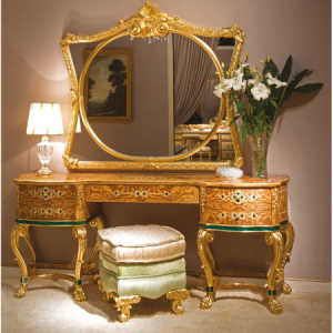 Classic Italian Golden Mirror - Alice Collection