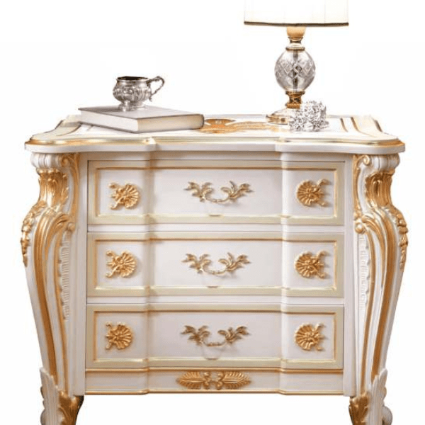 Best Classic Italian Night Table, Majesty Collection, by Carlo Asnaghi