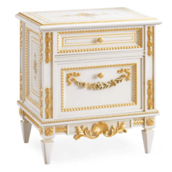 Best Classic Italian Wooden Night Table - Myriam Collection