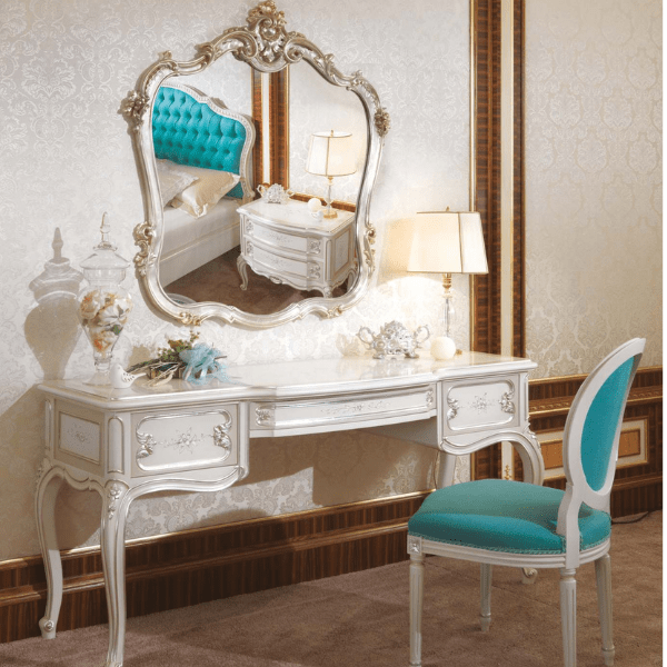 Luxury Italian Small Chair, Lilly Collection, by Carlo Asnaghi