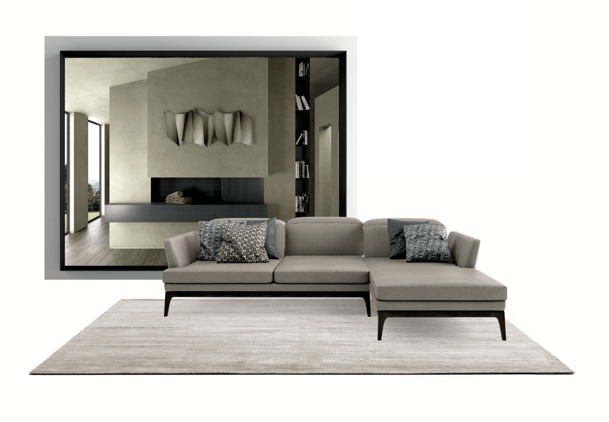 Elegant Italy Sectional Sofa