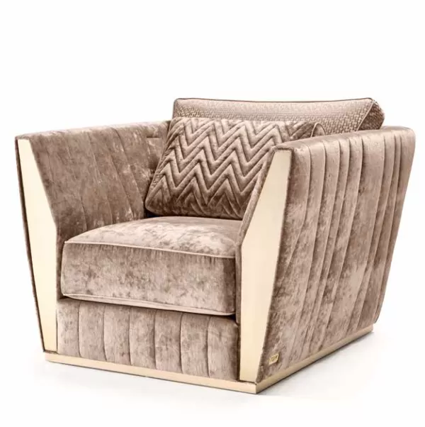 Luxurious Italy Arm Chair by Keoma
