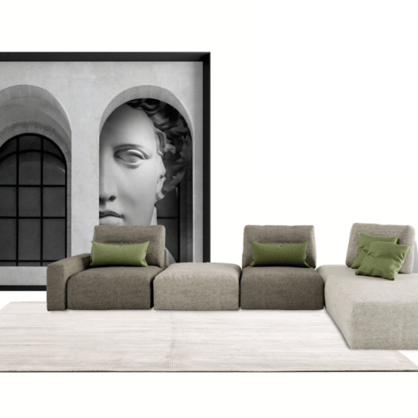 Isla Sectional Sofa, by Cubo Rosso