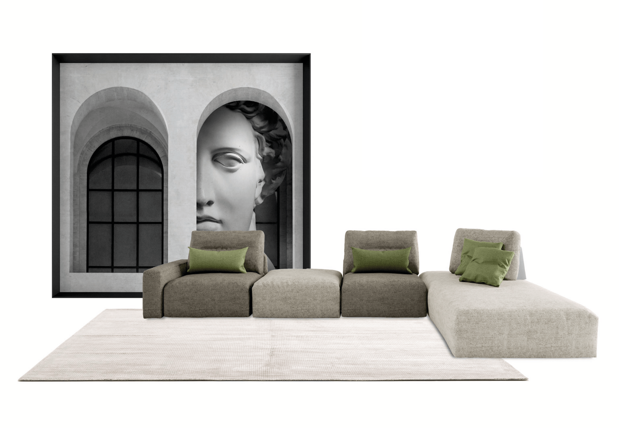 Beautiful Luxury Sectional Sofa