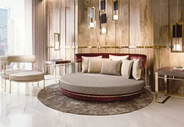 Modern luxury Round Sofa by Keoma