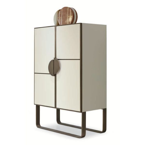 Luxurious Bar Cabinet, Rendezvous Collection, by Zanaboni