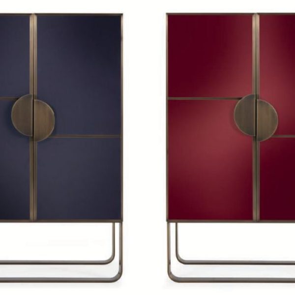 Luxurious Bar Cabinet, Rendezvous Collection, by Zanaboni