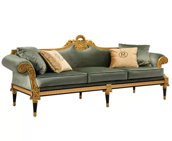 Bright Classic Italian 3 Seater Sofa - Trianon Collection