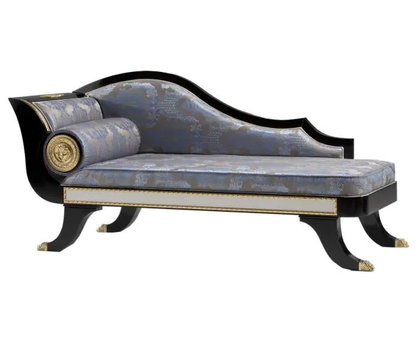 Classic Italian Comfortable Chaise - Wellington Collection