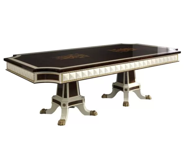 Fancy Classic Italian Dining Table - Belgravia Collection